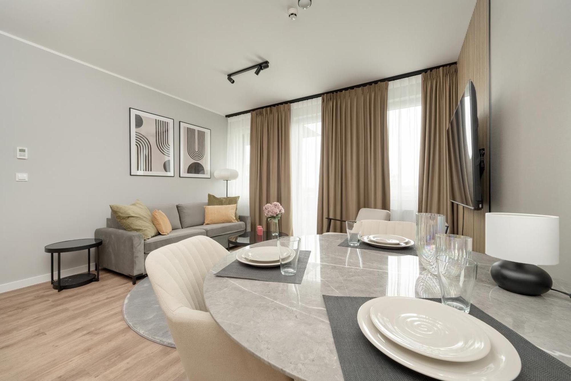 Apartamenty Zwycieska Z Klimatyzacja, Free Garage Wroclaw By Noclegi Renters Eksteriør bilde