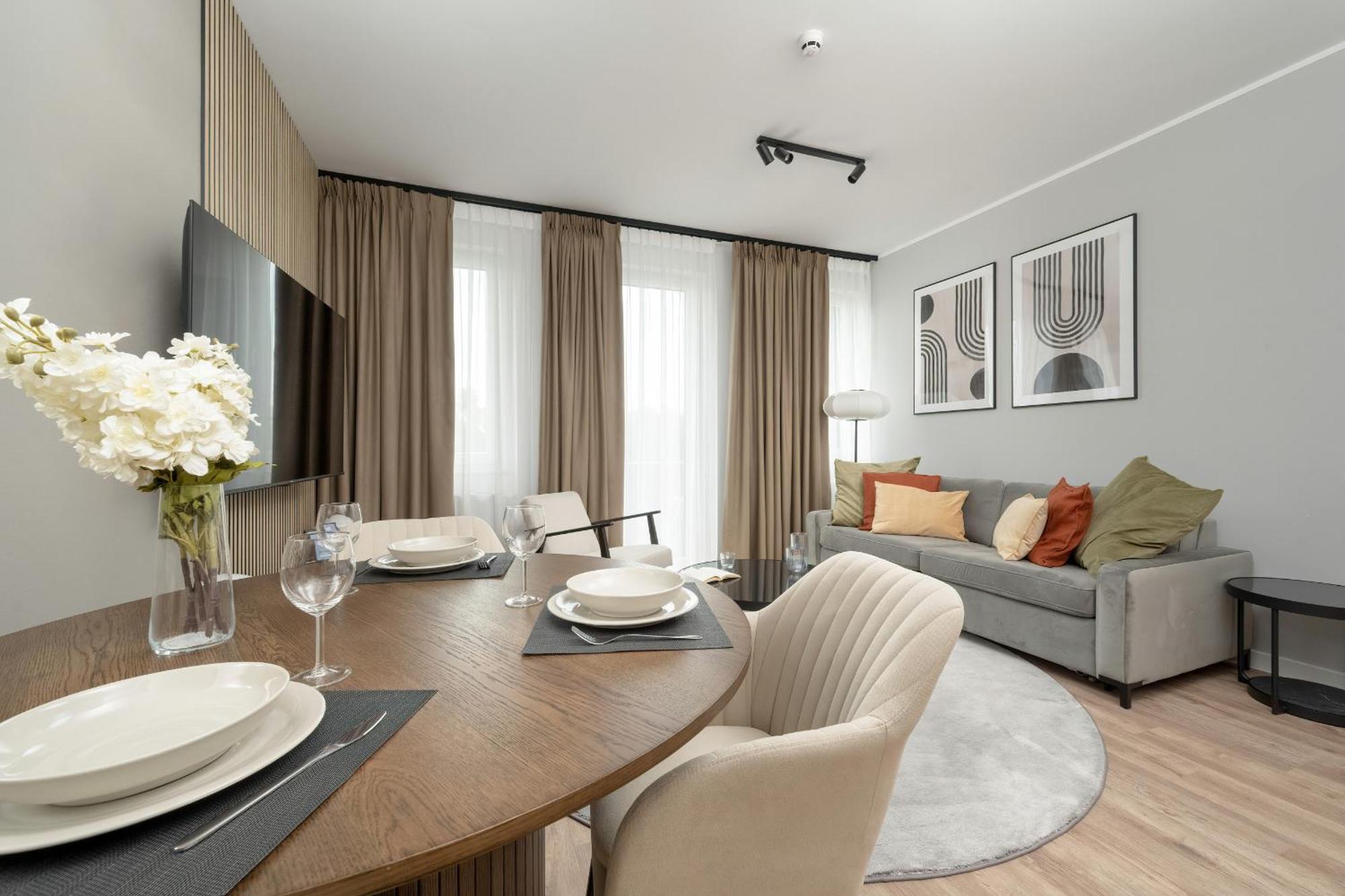 Apartamenty Zwycieska Z Klimatyzacja, Free Garage Wroclaw By Noclegi Renters Eksteriør bilde